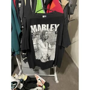 Size 3XL-VTG Bob Marley Phat Doc AOP T Shirt Reggae Band Tee